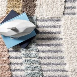 NuLOOM Steffi Striped Waves Kids Tasseled Area Rug -Children'S Home Furnishings Store GUEST 055fb06e b138 45bb a57d 5499c52e7ff2