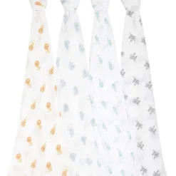 Aden + Anais Muslin Swaddle Blankets - 4pk -Children'S Home Furnishings Store GUEST 059518c4 1719 4bc0 a65b e468bd1fd97e