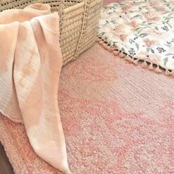 Crane Baby 5' X 7' Hand-Tufted Wool Medallion Rug - Parker Rose -Children'S Home Furnishings Store GUEST 05d97010 5d98 4a83 a8d0 259998e930b5