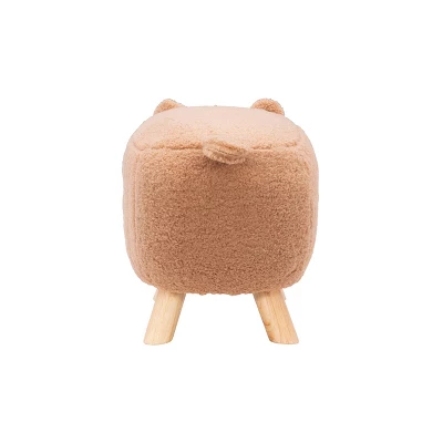 Theodore Teddy Bear Stool Light Brown - Powell Theodore Teddy Bear Stool Light Brown - Powell -Children'S Home Furnishings Store GUEST 06204b44 8da8 4a52 9e28 49a512f0df85