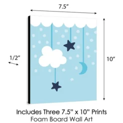 Big Dot Of Happiness Baby Boy - Blue Nursery Wall Art And Kids Room Decorations - Gift Ideas - 7.5 X 10 Inches - Set Of 3 Prints -Children'S Home Furnishings Store GUEST 06a0bcab cef9 49cb 92aa 0964b986ea78