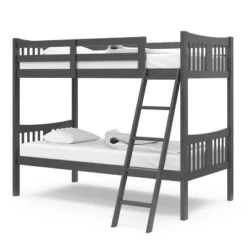 Twin Rockridge Solid Wood Bunk Bed - Storkcraft -Children'S Home Furnishings Store GUEST 07128575 2e4b 4c61 a793 fcc4f129857b