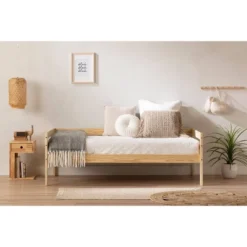 Sweedi Solid Wood 1 Drawer Nightstand Natural Wood - South Shore -Children'S Home Furnishings Store GUEST 0b671610 cf13 4b1b af02 76fe6a21c029