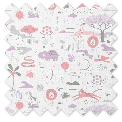Jungle Safari Girls Lilac/Coral 2 pack Muslin Swaddling Blanket Jungle Safari Girls Lilac/Coral 2 Pack Muslin Swaddling Blanket -Children'S Home Furnishings Store GUEST 0b7bce62 549e 4c45 9b08 ac3ed3bde9f4