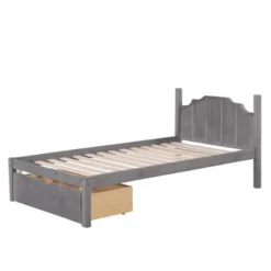 Full Over Twin & Twin Bunk Bed, Velvet Triple Bunk Bed With Drawers And Guardrails-ModernLuxe -Children'S Home Furnishings Store GUEST 0c01a5fc f3b2 4a0d b68f 8db05a896577