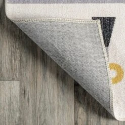 NuLOOM Carmina City Streets Machine Washable Kids Area Rug 7' X 9' In White Multi -Children'S Home Furnishings Store GUEST 0ead0d2f 8962 48c9 90f8 93dae1b3af05