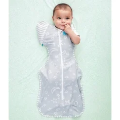 Love To Dream Swaddle Wrap - Moon And Stars Gray -Children'S Home Furnishings Store GUEST 0f44acf3 1cb2 4706 99dc 704edcbdac70