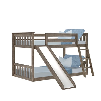 Max & Lily Twin over Twin Low Bunk Bed with Slide Max & Lily Twin Over Twin Low Bunk Bed With Slide -Children'S Home Furnishings Store GUEST 12c07c33 e0bb 4ad2 a645 60dfa19c7293