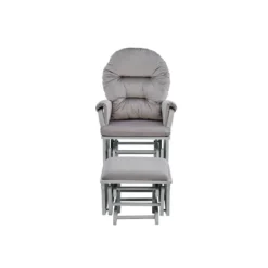 Suite Bebe Madison Glider And Ottoman - Gray Wood And Light Cloud Gray Fabric -Children'S Home Furnishings Store GUEST 1520665d f55c 4805 afc7 a246199d9133