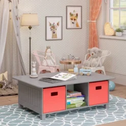 Kids' 6 Cubby Storage Activity Table - RiverRidge Home -Children'S Home Furnishings Store GUEST 158b4090 7d79 41e1 9d2f 05f25f73592e