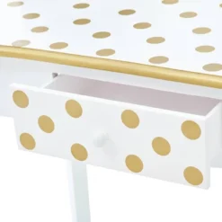 Fashion Polka Dot Gisele Play Vanity Set - Teamson Kids -Children'S Home Furnishings Store GUEST 18112941 8d9d 4dc9 af5d 6ec37bad1af4