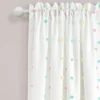 42"x84" Kids' Rainbow Tufted Dot Single Window Curtain Panel - Lush Décor -Children'S Home Furnishings Store GUEST 181d0059 be39 4d12 bf3c 1be110b54e74