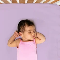 The Peanutshell Purple Floral 4-Pack Crib Fitted Sheet Set In Purple/Pink/White -Children'S Home Furnishings Store GUEST 1e1bf247 04c7 468a b7a7 e56aea765955