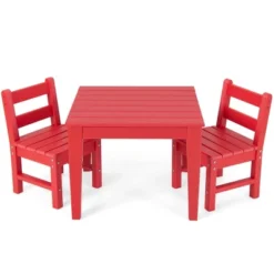 Costway 3PCS Kids Table & 2 Chairs Set Outdoor Heavy-Duty All-Weather Activity Table Set 14 Costway 3PCS Kids Table & 2 Chairs Set Outdoor Heavy-Duty All-Weather Activity Table Set -Children'S Home Furnishings Store GUEST 20a4e612 2d5a 4074 93bb 0ba77e0da4d9