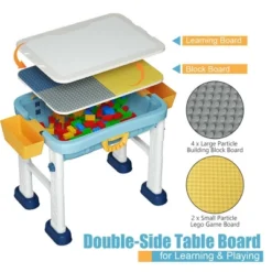 Costway 6 In 1 Kids Activity Table Set W/ Chair Toddler Luggage Building Block Table -Children'S Home Furnishings Store GUEST 24fd1322 effa 4a5c 96af da9be7c3a77d