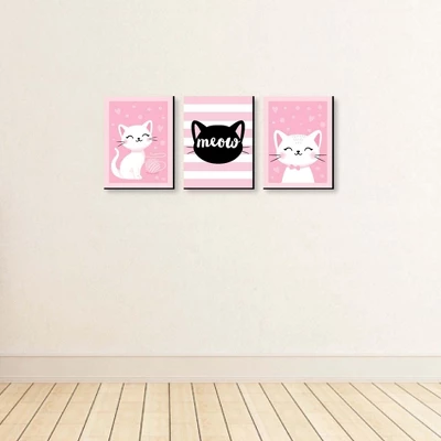 Big Dot of Happiness Purr-fect Kitty Cat - Kitten Meow Nursery Wall Art and Kids Room Decorations - Gift Ideas - 7.5 x 10 inches - Set of 3 Prints Big Dot Of Happiness Purr-fect Kitty Cat - Kitten Meow Nursery Wall Art And Kids Room Decorations - Gift Ideas - 7.5 X 10 Inches - Set Of 3 Prints -Children'S Home Furnishings Store GUEST 29d182af d987 462f b8e5 ac4d0c1d3db7