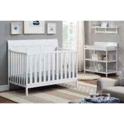Suite Bebe Shailee 4-in-1 Convertible Crib - White -Children'S Home Furnishings Store GUEST 2d9b74f4 29e3 47a1 ac88 fe9974b3dbff