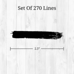 Lines Wall Decor Black - Decalcomania 6 Lines Wall Decor Black - Decalcomania -Children'S Home Furnishings Store GUEST 307615ed 0f7d 46df b34a 63bf5d488152