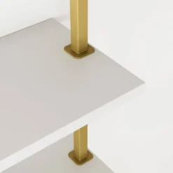 Theo Floating Shelf Gold/White - Nathan James -Children'S Home Furnishings Store GUEST 3096eb03 c458 4f84 a234 1c852691bec9