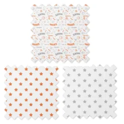 Bacati - Basketball Orange/Gray Muslin 4 Pc Toddler Bedding Set -Children'S Home Furnishings Store GUEST 313b1fda fd2b 4d18 b14c 7cbfac9b1457