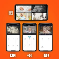 MobiCam Multi-Purpose, WiFi Video Baby Monitor - Baby Monitoring System - WiFi Camera With 2-way Audio, Recording -Children'S Home Furnishings Store GUEST 33180b9a 3506 45eb b558 f0c220b5b2d3