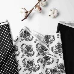 Bacati - Classic Damask Black/Grey/White 10 Pc Crib Bedding Set With 2 Crib Fitted Sheets