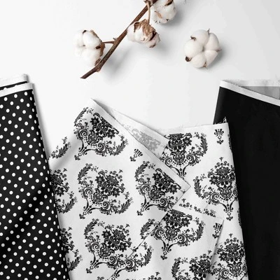 Bacati - Classic Damask Black/Grey/White 10 pc Crib Bedding Set with 2 Crib Fitted Sheets Bacati - Classic Damask Black/Grey/White 10 Pc Crib Bedding Set With 2 Crib Fitted Sheets -Children'S Home Furnishings Store GUEST 34a9db66 97eb 4ff5 896b 50228b1961a8