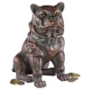 Design Toscano Boss, The Sitting British Bulldog Collectors' Still Action Die-Cast Iron Coin Bank -Children'S Home Furnishings Store GUEST 36560c66 66fe 4166 a275 8ef4f54092e6