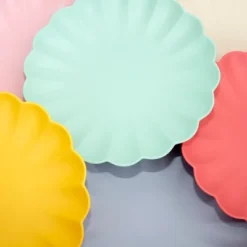 Meri-Meri Meri Meri Small Multicolor Reusable Bamboo Plates (Pack Of 6) -Children'S Home Furnishings Store GUEST 3992fcae c158 41cd 98aa a60c1e57242c