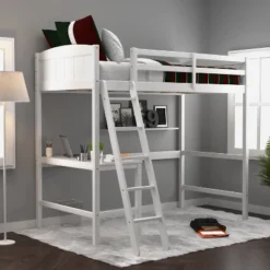 Twin Alexis Wood Arch Loft Bed With Desk - Hillsdale Furniture -Children'S Home Furnishings Store GUEST 3a08704c 16a9 42b9 b5db d3b209e2af5b