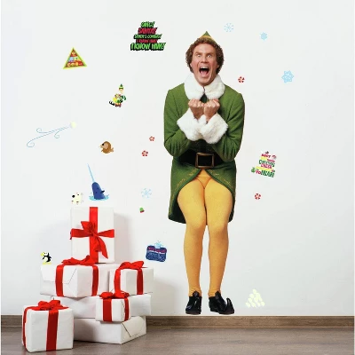 Buddy the Elf Giant Peel and Stick Wall Decals - RoomMates Buddy The Elf Giant Peel And Stick Wall Decals - RoomMates -Children'S Home Furnishings Store GUEST 3a39eded f91d 4d74 962c f53c46c24367