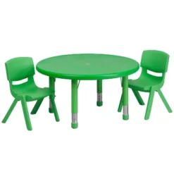 Emma And Oliver 33" Round Plastic Height Adjustable Activity Table Set With 2 Chairs 10 Emma And Oliver 33" Round Plastic Height Adjustable Activity Table Set With 2 Chairs -Children'S Home Furnishings Store GUEST 3fc3900a c6da 4aba 8d2b 0b5f6306e3a4