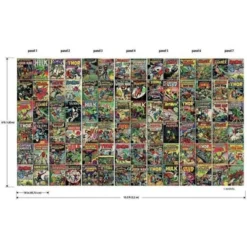 Marvel Comic Cover Peel And Stick Wall Mural - RoomMates -Children'S Home Furnishings Store GUEST 412b9c10 82c1 47a6 beac 49d18c950fe7