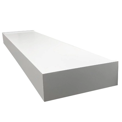 24" Floating Shelf with Lip for Kids' Room White - InPlace 24" Floating Shelf With Lip For Kids' Room White - InPlace -Children'S Home Furnishings Store GUEST 4457daa5 aa2c 4344 9b21 ae13e161c685