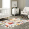 NuLOOM Carmina City Streets Machine Washable Kids Area Rug 7' X 9' In White Multi -Children'S Home Furnishings Store GUEST 448ea840 db31 4be6 883c 895e7f80169d