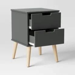 Modern Kids' Nightstand Dark Gray - Pillowfort™ -Children'S Home Furnishings Store GUEST 459cdb43 3af5 4fcf 9b5f 80d9f464a95c