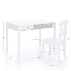 Guidecraft Kids' Dahlia Desk And Chair Set -Children'S Home Furnishings Store GUEST 4ea9206e 3641 484e a3eb bf469445bd3b