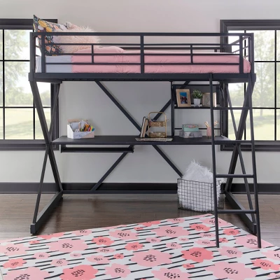 Full Zayne Loft Bed - Powell Full Zayne Loft Bed - Powell -Children'S Home Furnishings Store GUEST 52201ca3 c38f 4cc3 bc2a b31756afe951