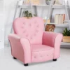 Qaba Kids Sofa Toddler Tufted Upholstered Sofa Chair Princess Couch Furniture With Diamond Decoration For Preschool Child, Pink -Children'S Home Furnishings Store GUEST 5d5f8846 8c69 47ca 982b d880348027a7