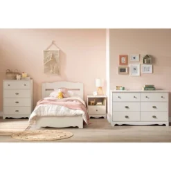 Lyara 1 Drawer Nightstand White Wash - South Shore -Children'S Home Furnishings Store GUEST 5f2133ec 2aeb 4e17 928f bcde4ed4db90 1
