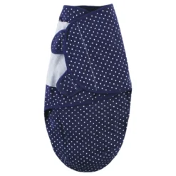 Hudson Baby Infant Girl Quilted Cotton Swaddle Wrap 3pk, Pink Navy Floral, 0-3 Months -Children'S Home Furnishings Store GUEST 5f53f0ed fb31 4841 8f60 1eeb9f480a83