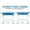 Mount-It! Kids Desk And Chair Set | Height Adjustable Ergonomic Children's School Workstation With Storage Drawer | Blue -Children'S Home Furnishings Store GUEST 606fb7a6 3d45 43c6 99fa e58b0039257d