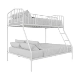 Twin/Full Kids' Bushwick Metal Bunk Bed - Novogratz -Children'S Home Furnishings Store GUEST 6271d0a0 bf86 40be 93f7 6952f69e1e91
