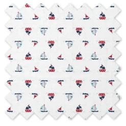 Bacati - Little Sailor Boats Boys Muslin 100 Percent Cotton Universal Baby US Standard Crib Or Toddler Bed Fitted Sheet 4 Bacati - Little Sailor Boats Boys Muslin 100 Percent Cotton Universal Baby US Standard Crib Or Toddler Bed Fitted Sheet -Children'S Home Furnishings Store GUEST 66cc65a6 133b 4b16 8e22 bacccb6c19eb 1
