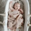 Mushie Muslin Swaddle Blanket Organic Cotton