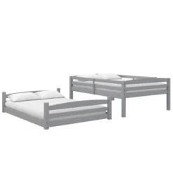 Full Over Full Alaina Floor Wood Bunk Bed - Room & Joy -Children'S Home Furnishings Store GUEST 70436b58 8a8c 4a4f 82a6 ced08a5225a7