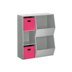 3pc Kids' Floor Cabinet With 2 Bins Set - RiverRidge Home -Children'S Home Furnishings Store GUEST 72874a3b c07f 4b8c a8b5 3a34326aa435