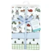 Hudson Baby Infant Boy Cotton Flannel Receiving Blankets, Bugs, One Size