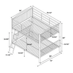 Aiden Bunk Bed - Powell -Children'S Home Furnishings Store GUEST 74544694 7403 424a b96b cef18c4997dc