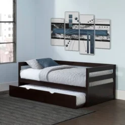 Twin Kids' Caspian Daybed With Trundle Chocolate - Hillsdale Furniture -Children'S Home Furnishings Store GUEST 74c25537 1c65 48b1 b563 40f3afc8727f